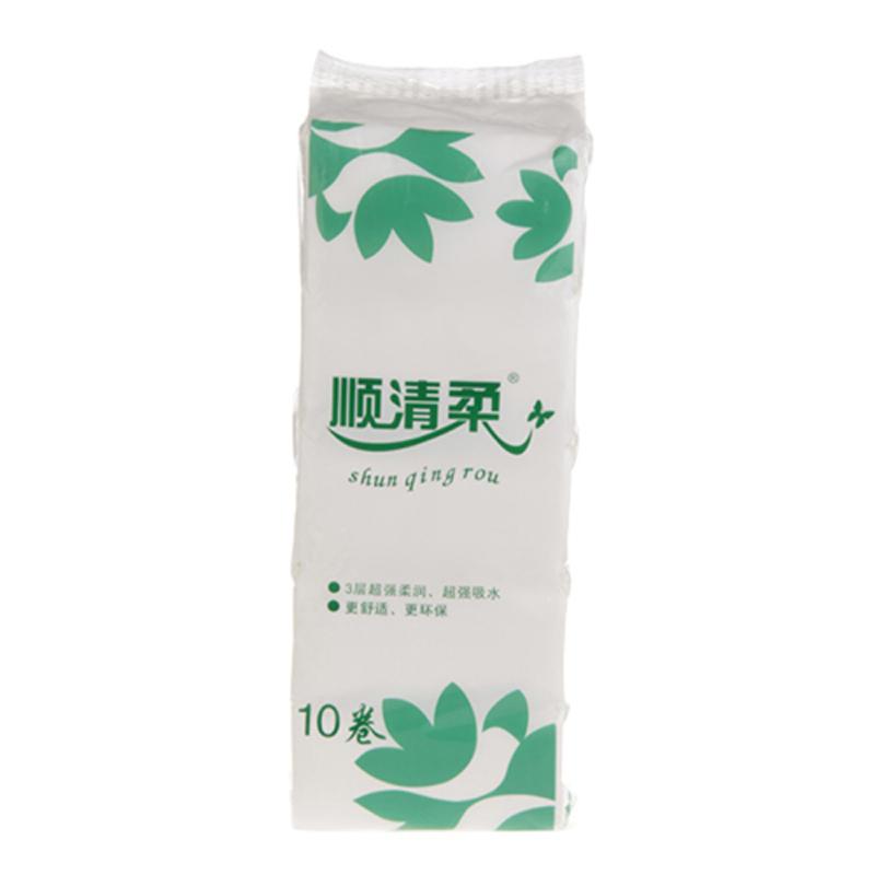 顺清柔超洁无芯卫生纸65g*10卷,善融商务个人