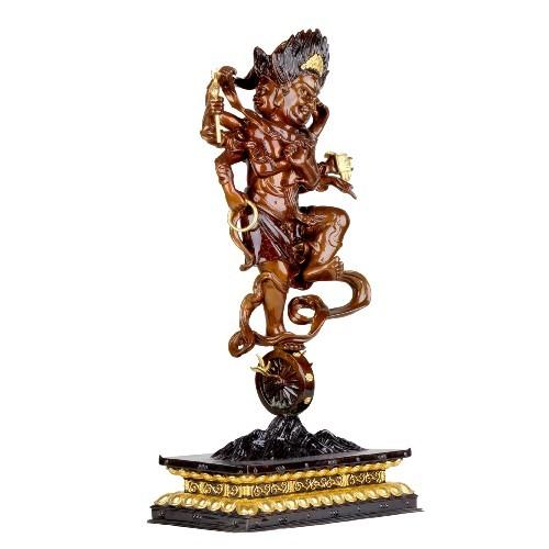 铜贴金大威德明王立像-宗教工艺品 [价格 品牌