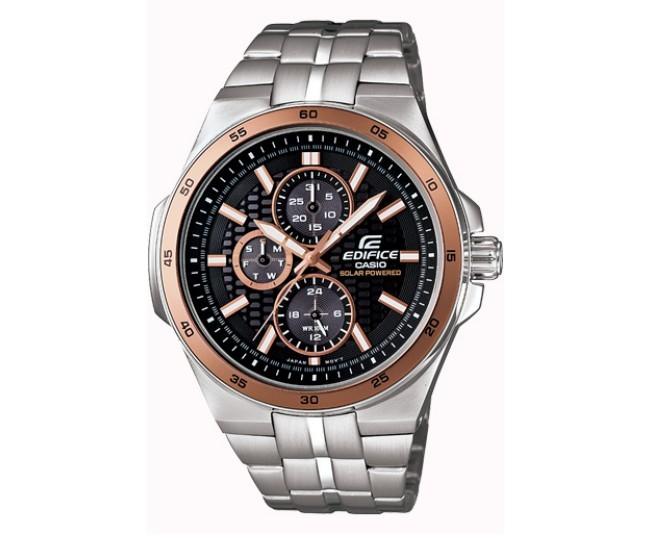 CASIO卡西欧重金属系列男表EF-340SB-1A5V