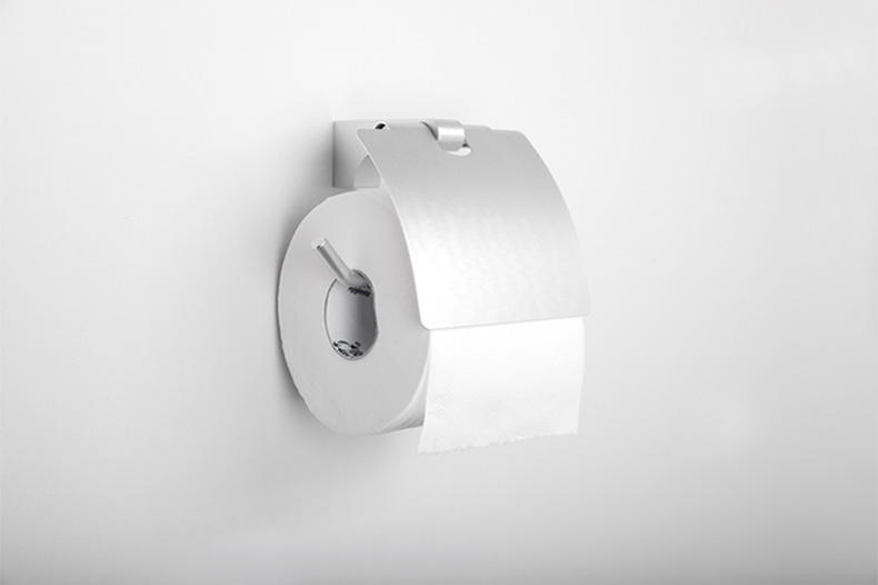 北极卫浴 太空铝卫生间厕纸盒 浴室简易卷纸器