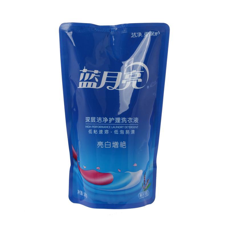 蓝月亮 深层洁净亮白增艳洗衣液立袋500g袋装