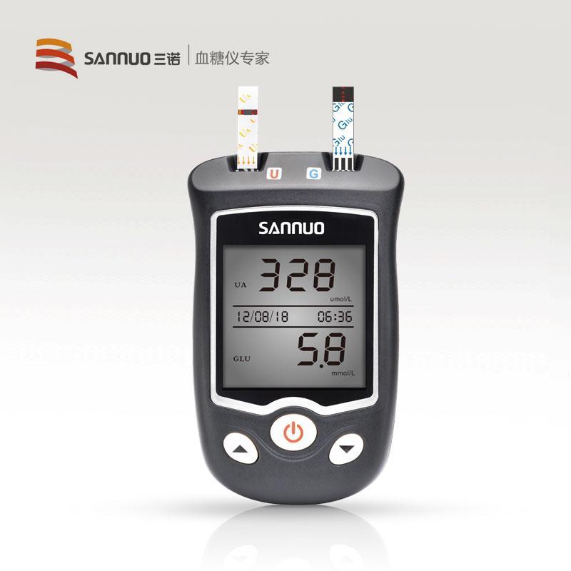 三诺官方旗舰店 EA-11血糖尿酸测试仪 血糖尿