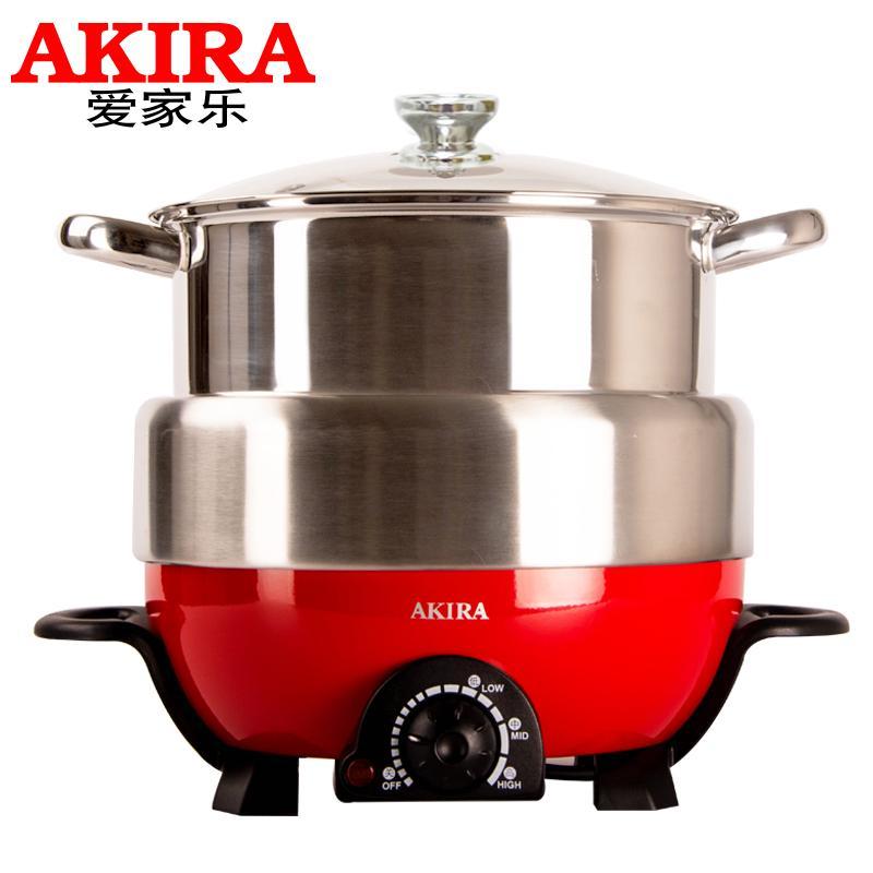 新加坡AKIRA温度显示电火锅KL-B55\/SGONE