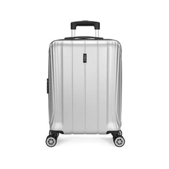 POLO&nbsp;行李箱万向轮拉杆箱出差旅行登机箱080821&nbsp;20寸银色