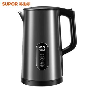 苏泊尔电热水壶&nbsp;1.7L触控调温烧水壶&nbsp;SW-17J63A