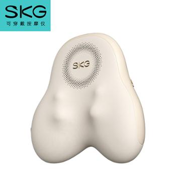 SKG 腰部按摩器腰背肩颈斜方肌热敷靠垫车载护腰按摩仪 T5二代豪华款