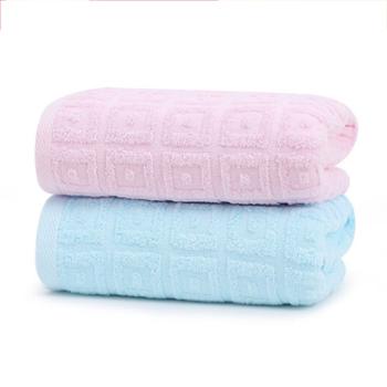 洁丽雅/grace&nbsp;【2条】新疆长绒棉华夫格纯棉毛巾&nbsp;69*33cm&nbsp;70g/条