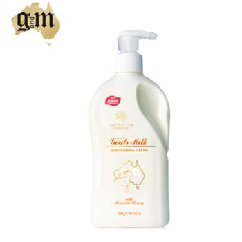 澳芝曼 补水滋润温和羊奶蜂蜜嫩肤霜500g 二代