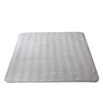 富安娜/FUANNA&nbsp;抗菌七孔纤柔保护床垫\\灰色&nbsp;学生保护垫&nbsp;床垫