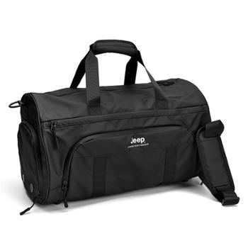 吉普/JEEP&nbsp;健身训练包带鞋仓&nbsp;户外大容量旅行运动包&nbsp;斜挎手提包黑色J133078296