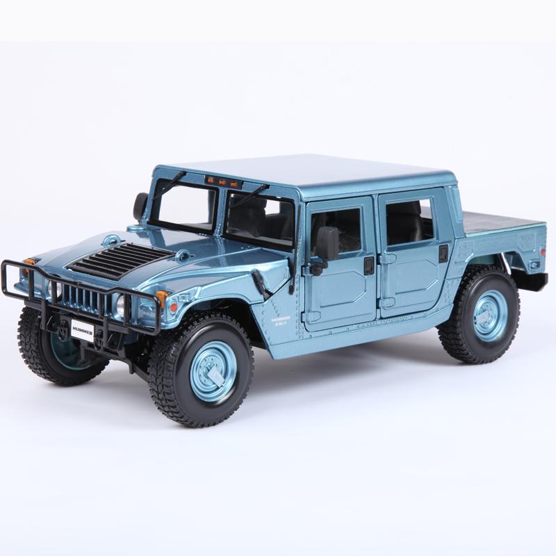 1:18悍马hummer h1/仿真合金 汽车模型/美驰图/合金 原厂授权