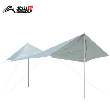 北山狼苍云户外便携大型遮阳天幕露营帐篷&nbsp;ZL066