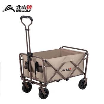 北山狼威驰户外野营小推车大容量可折叠野餐便携式露营车YZ045