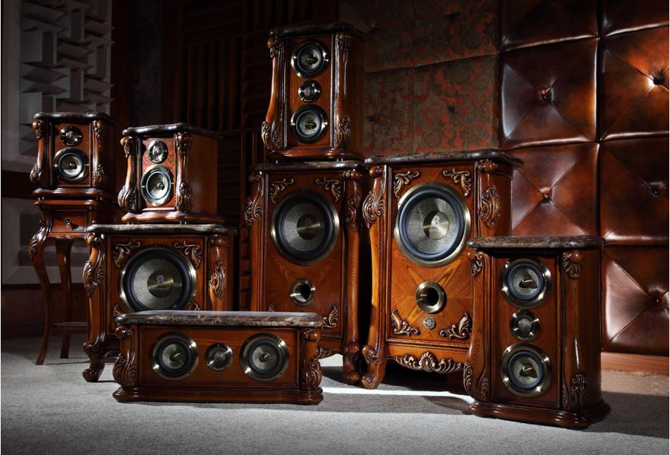 狮龙音响sherwood-发烧级美式古典家俱音箱so-8201