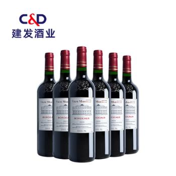 莫堡&nbsp;法国波尔多法定产区AOC级干红&nbsp;750ml*6瓶