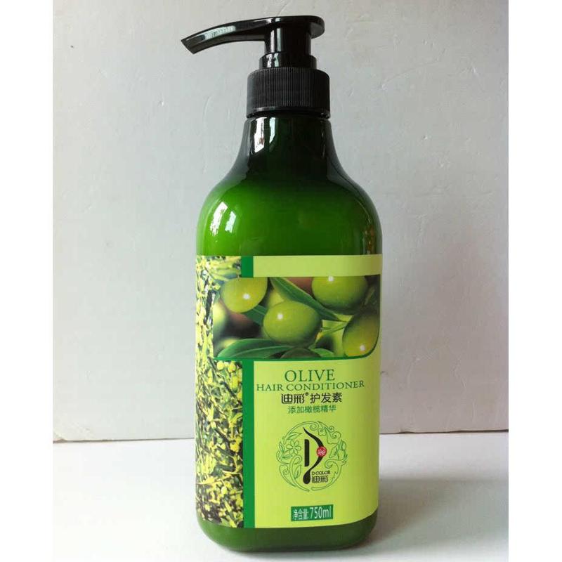 迪彩750ml玫瑰柔润亮泽,橄榄精华,老姜强韧健发护发素
