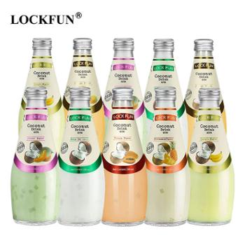 乐可芬/LOCKFUN&nbsp;泰国进口天然椰子果汁生榨水果饮品&nbsp;290ml*10瓶