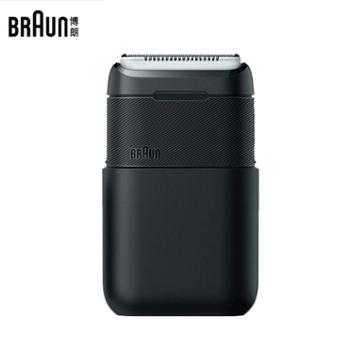 博朗/Braun&nbsp;迷你剃须刀&nbsp;便携往复式剃须刀刮胡刀&nbsp;超小机身&nbsp;超长续航&nbsp;旅行必备&nbsp;送男友生日礼物&nbsp;黑色款