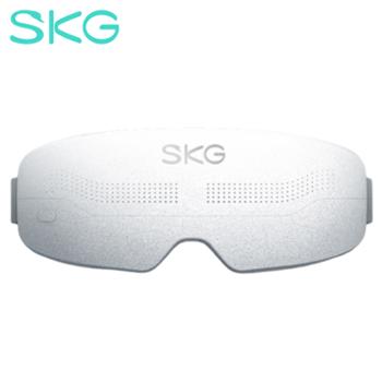 SKG 眼部按摩仪 恒温分区可视化便携护眼仪 热敷眼睛穴位按摩器 生日礼物女送朋友父母长辈 E4Pro