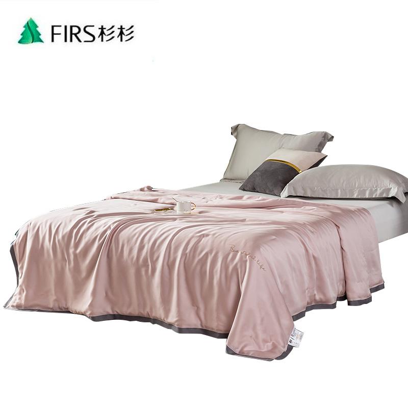 杉杉/firs 天丝绣花纯蚕丝被 qfs-20185