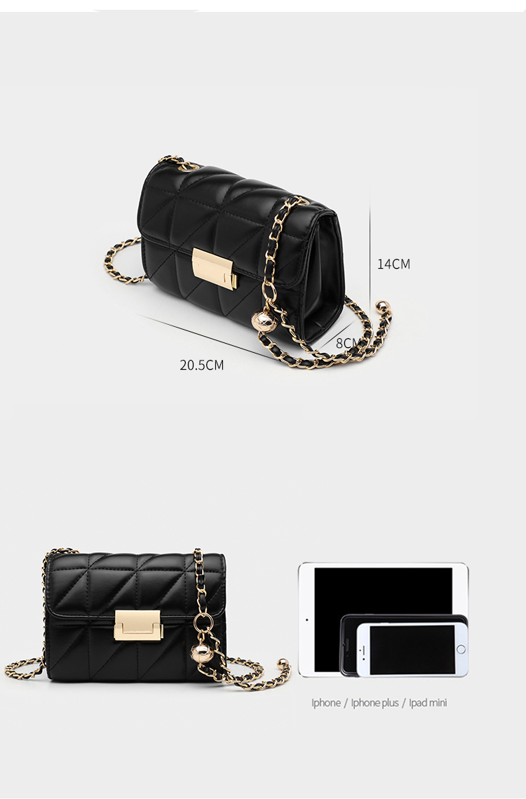 caldicekris(中国ck)时尚潮菱格链条单肩包ck-b8915,善融商务个人商城