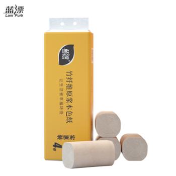 蓝漂&nbsp;竹纤维原浆本色卷纸