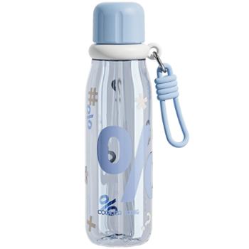 炊大皇&nbsp;水杯夏季800ml大容量便携塑料杯子学生儿童吸管杯耐高温