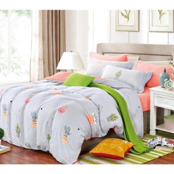 圣果家纺 水洗棉柔肤四件套