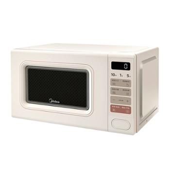 美的变频家用转盘式一级能效20L微波炉M2H2