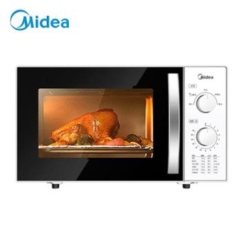 美的23L五档变频微波炉&nbsp;360°转盘加热&nbsp;旋钮操控&nbsp;一级能效&nbsp;M1-230E