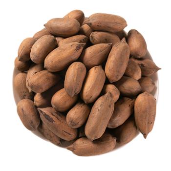 臻美财梁 碧根果鲜果 500g袋装