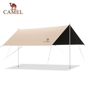 骆驼天幕户外大号黑胶露营帐篷野营野餐遮阳棚防雨防晒全套装备