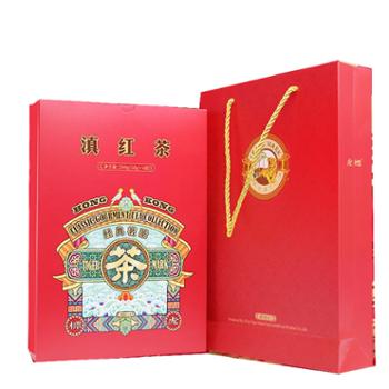 虎标滇红茶200g松针型大叶种工夫红茶礼盒装