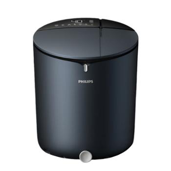 飞利浦/Philips&nbsp;泡脚桶UV紫外线杀菌&nbsp;加热全自动按摩足浴盆智能恒温加热洗脚盆PPM5103F&nbsp;5107F/3302F/5302F