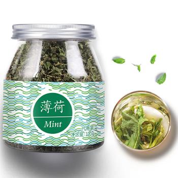 虎标薄荷茶 颗粒干薄荷罐装120g