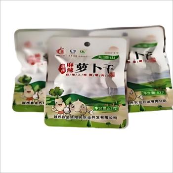 越嶲农家&nbsp;麻辣萝卜干（条）&nbsp;53g*8袋