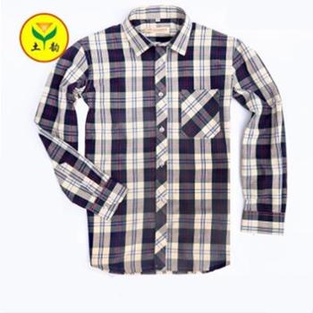 土韵 大布长袖衬衣 纯棉 中款