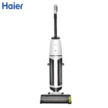 海尔/Haier 无线智能家用洗地机大吸力家用吸洗拖一体自清洁免拆洗电动拖把吸尘器双子星 H300-W
