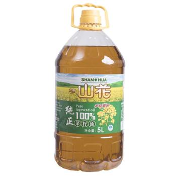 大唐山花&nbsp;纯正100%食用菜籽油&nbsp;5L