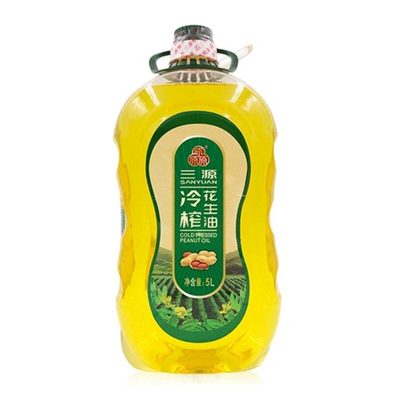 三源冷榨一级花生油食用油物理压榨家庭健康用油5l 善融商务个人商城仅售176 00元 价格实惠 品质保证 食用油