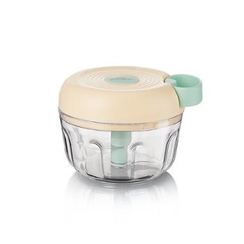 小熊/Bear&nbsp;伊万手动切碎机CX-D0010&nbsp;200ml杏色