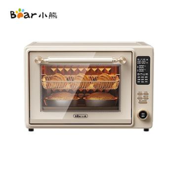 小熊（Bear）多功能电烤箱&nbsp;40L独立控温升级搪瓷内胆&nbsp;智能菜单热风循环空气炸锅电烤炉果干机烧烤炉面包机多功能一体机&nbsp;DKX-C40Y3