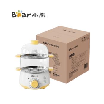 小熊（Bear）&nbsp;煮蛋器&nbsp;蒸蛋器&nbsp;双层蒸锅&nbsp;可蒸14个蛋&nbsp;ZDQ-C14F3