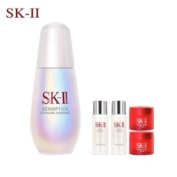 SK-II&nbsp;小灯泡精华50ml赠神仙水30ml*2+大红瓶15g*2