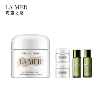 海蓝之谜 （LA MER) 经典面霜60ml赠精粹水30ml*2+面霜7ml*2
