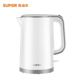 苏泊尔/Supor&nbsp;电水壶热水壶&nbsp;316L不锈钢无缝内胆1.5L烧水壶&nbsp;SW-15T101E