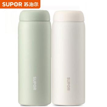 苏泊尔保温杯316不锈钢学生办公室泡茶杯子 450ML