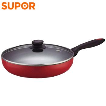 苏泊尔煎锅轻油烟不粘平底锅 燃气专用 PJ24M4