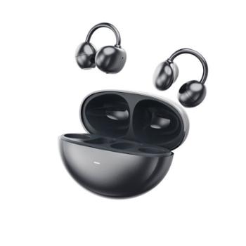 索爱 蓝牙耳机耳夹式开放式无线耳机AI智能翻译同声传译耳机 GK58