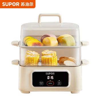 苏泊尔（SUPOR）4L双层电蒸锅&nbsp;早餐包子蒸蛋煮蛋器&nbsp;ZN23FC857